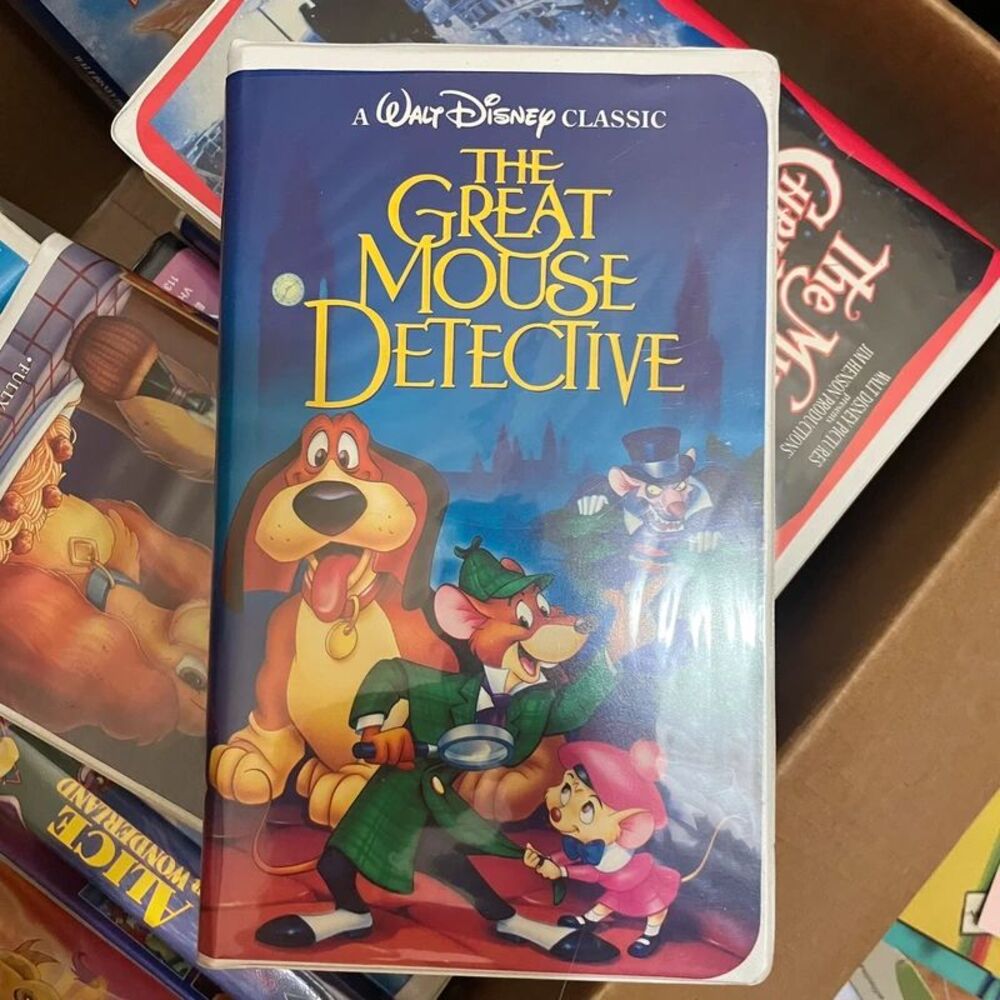 The Great Mouse Detective VHS Video Tape Disney 1999